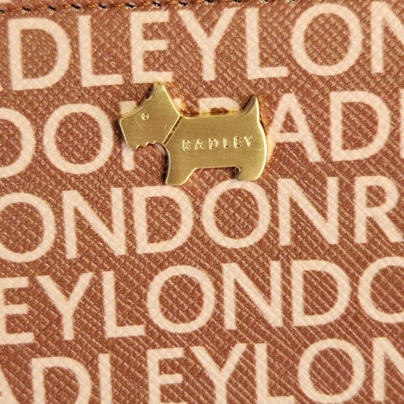 RADLEY London Genuine Leather Bi-Fold Wallet with Bonus Dust Cover - NWT - Picture 6 of 8